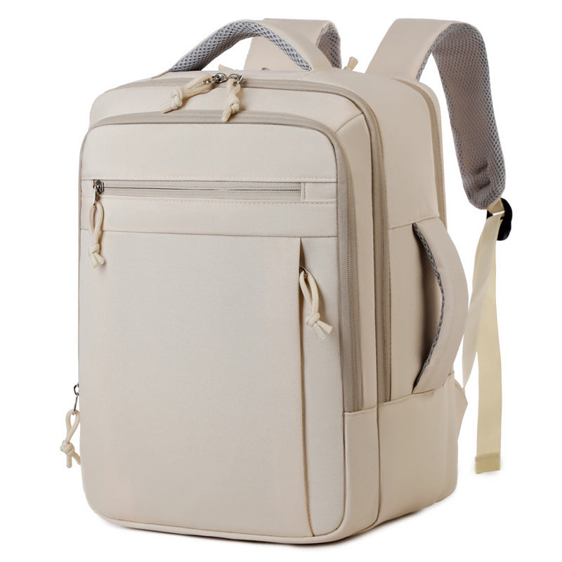 Multifunctional Laptop Backpack with Ergonomic Shoulder Straps LoungeYard — product view 4