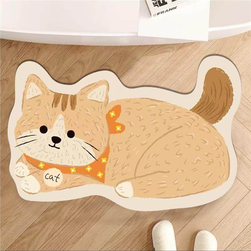 Cute Dog-Shaped Bath Mat — product view 4