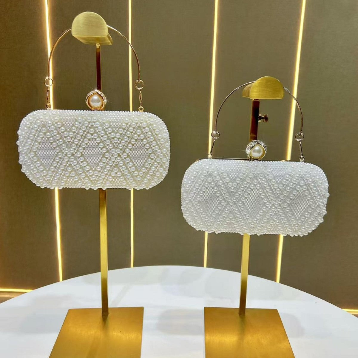 Elegant Pearl-Embellished Evening Bag — product view 4