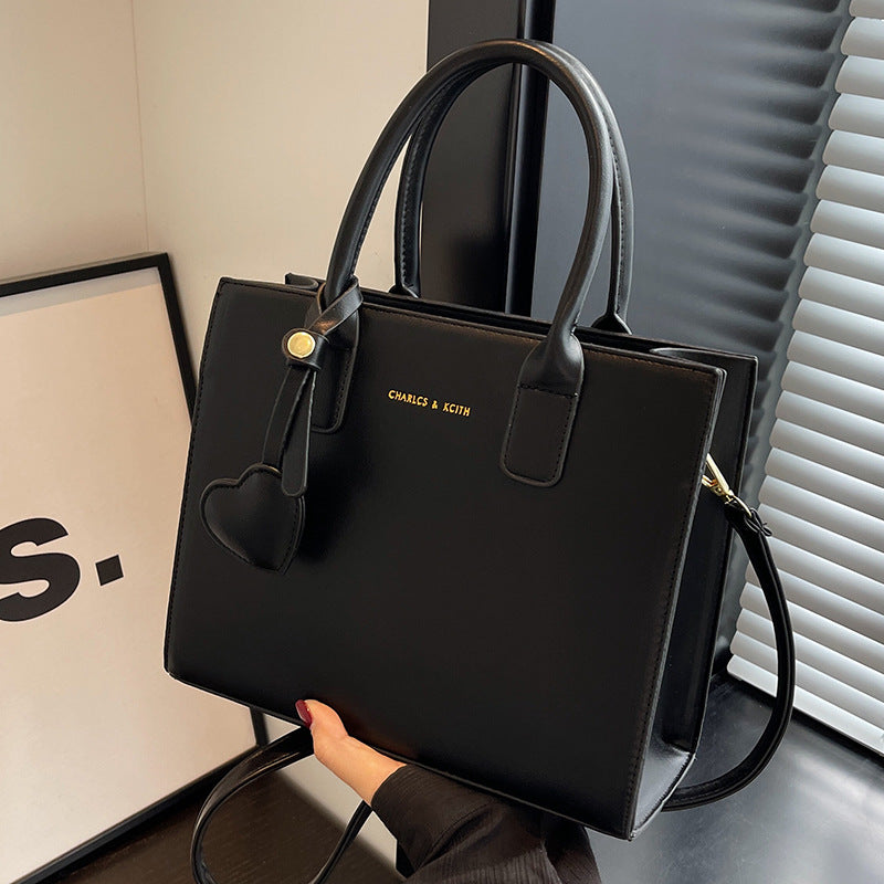 Sophisticated Leather Tote Bag LoungeYard — product view 6