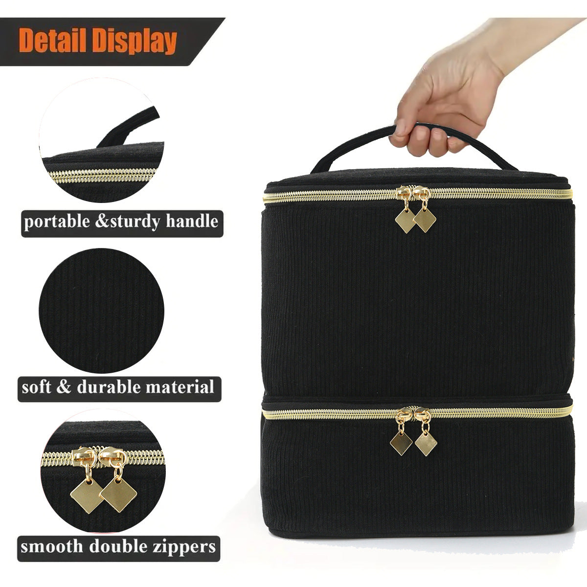 Cosmetic storage case LoungeYard — product view 3