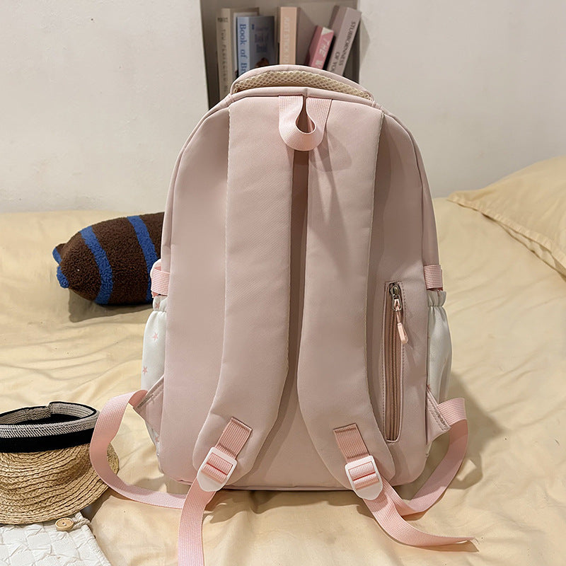 Functional Star-Embellished Backpack LoungeYard — product view 4