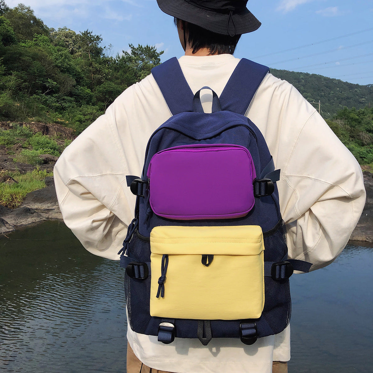 Multi-Pocket Utility Backpack LoungeYard 1791205931 — product view 1