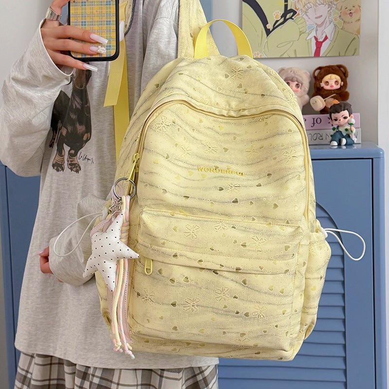 Fun Bunny-Ear Design Adjustable Backpack LoungeYard — product view 3
