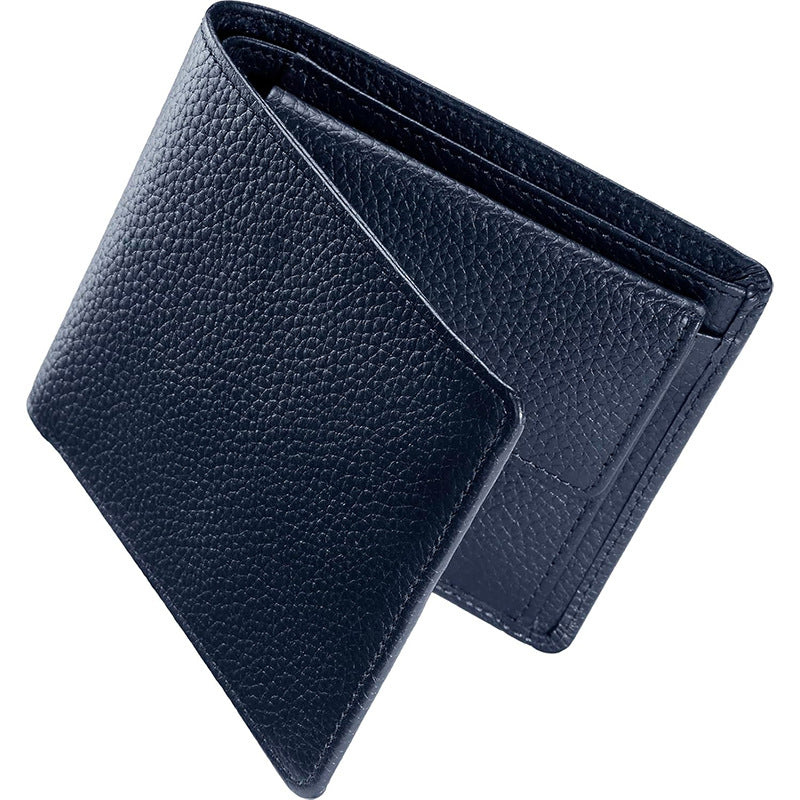 Textured Bi-Fold Leather Wallet LoungeYard — product view 2