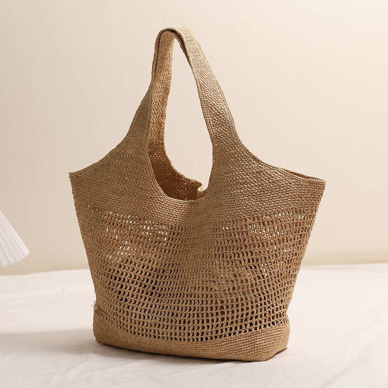 Handcrafted Mesh Tote Bag Made from Sustainable Material LoungeYard — product view 3