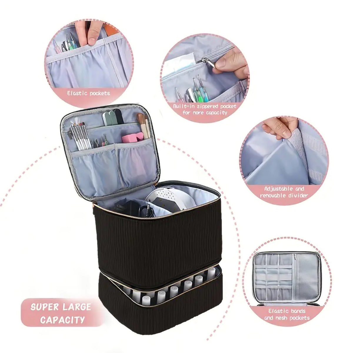Cosmetic storage case LoungeYard — product view 2