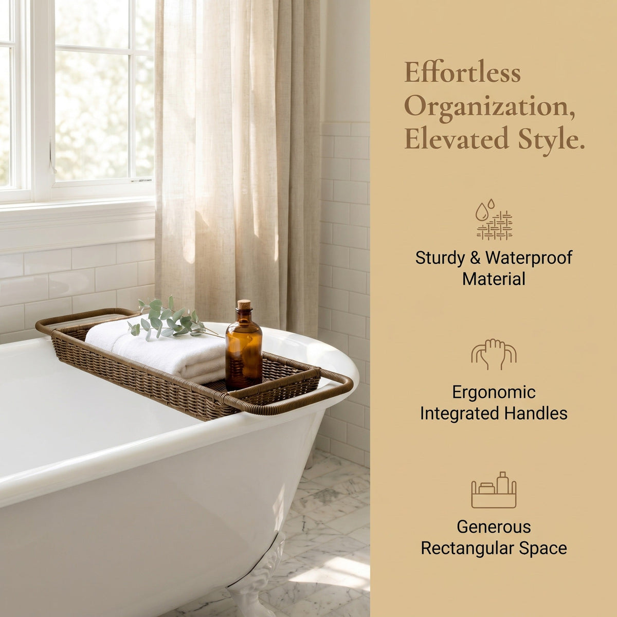 Bathroom Organizer LoungeYard — product view 3