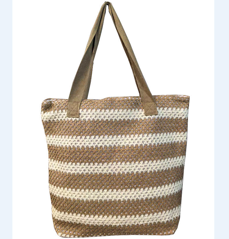 Large Braided Shopping Bag LoungeYard — product view 5