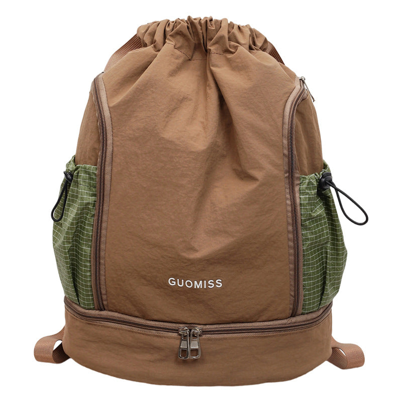 Versatile Drawstring Sports Backpack LoungeYard — product view 5