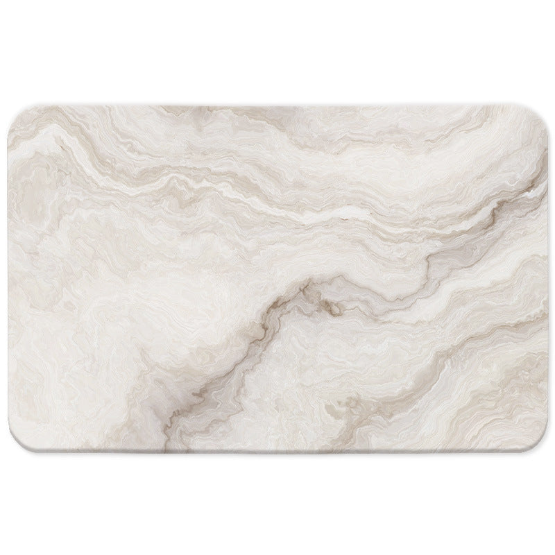 Marble Texture Non-Slip Bath Mat — product view 1