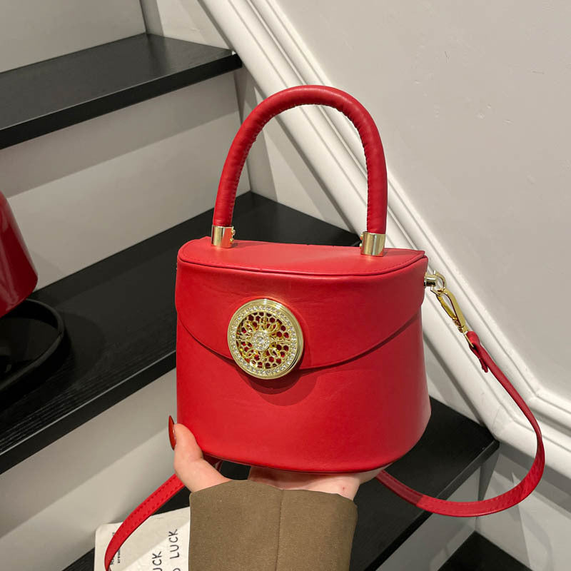 Elegant Structured Handheld Purse — product view 4