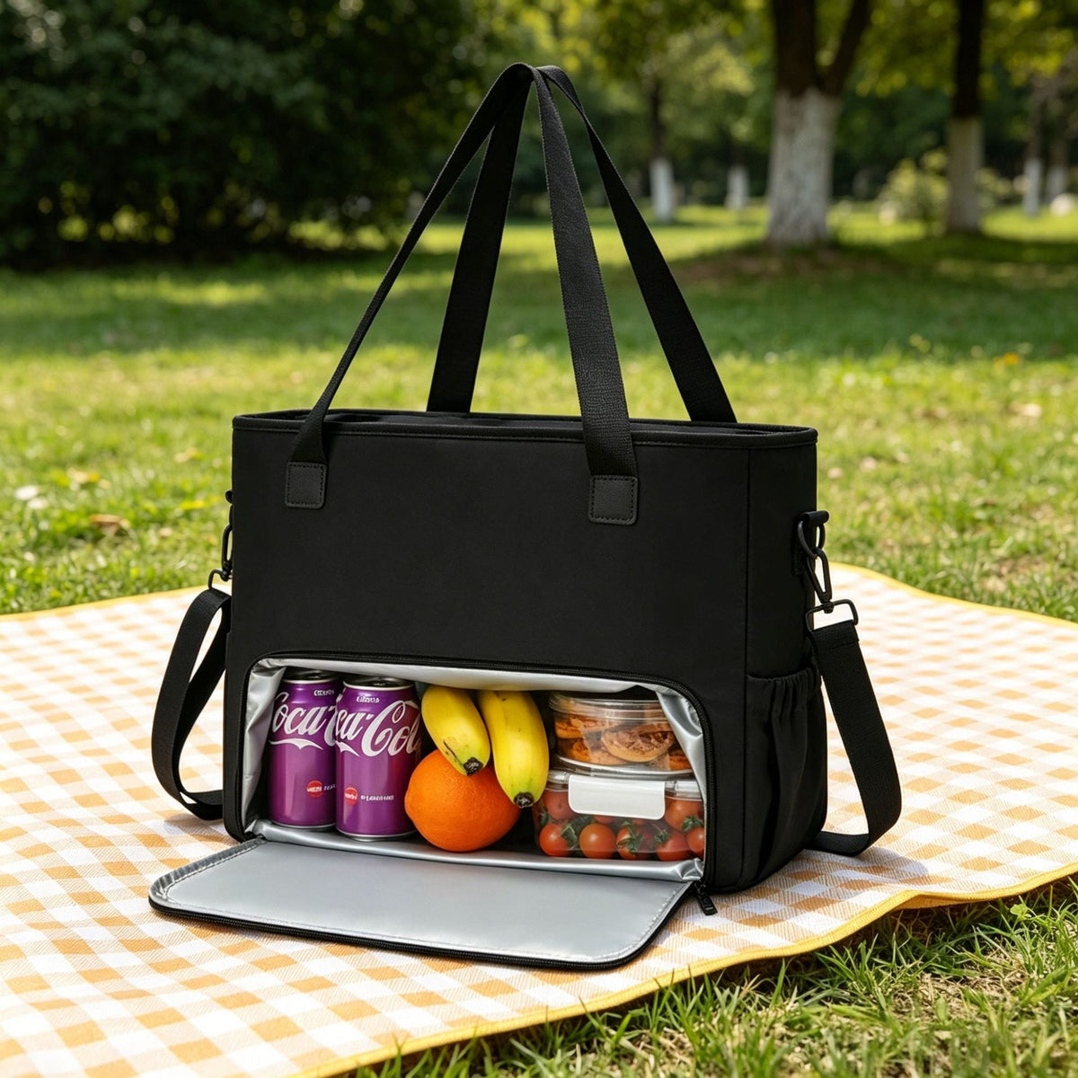 Insulated cooler and shopping bag LoungeYard — product view 1