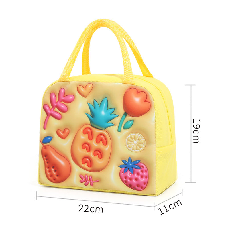 Fun Fruit-Themed Insulated Lunch Bag — product view 7