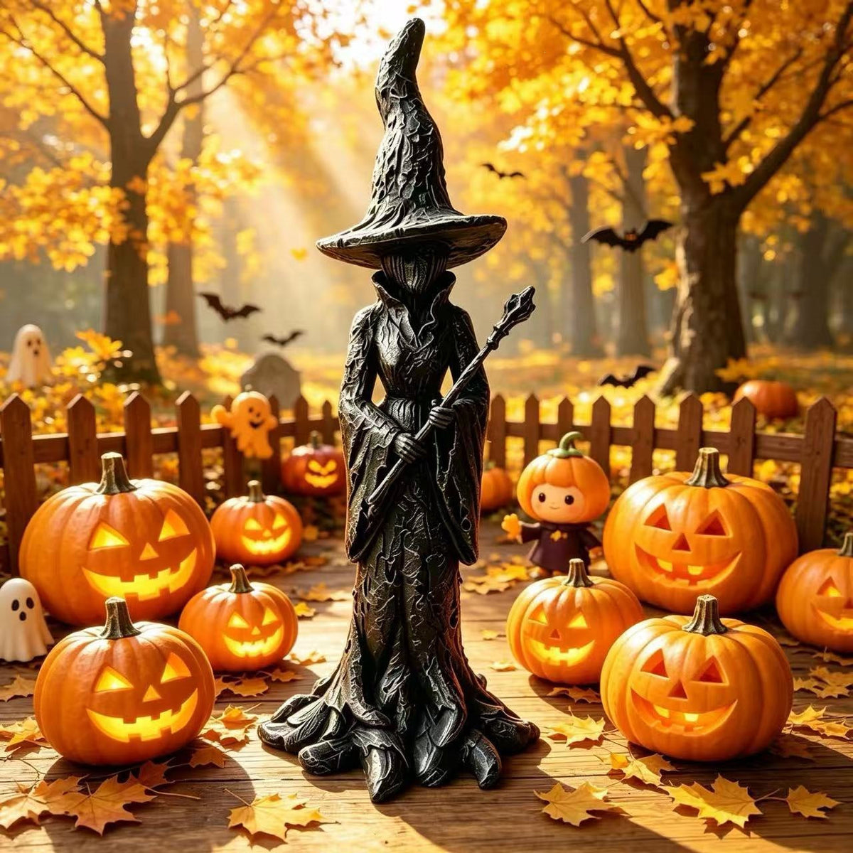 Decorative Wizard Figurine Bowlift — product view 4