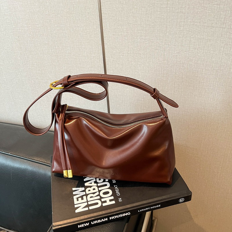WoModern Minimalist Leather Handbag LoungeYard — product view 7