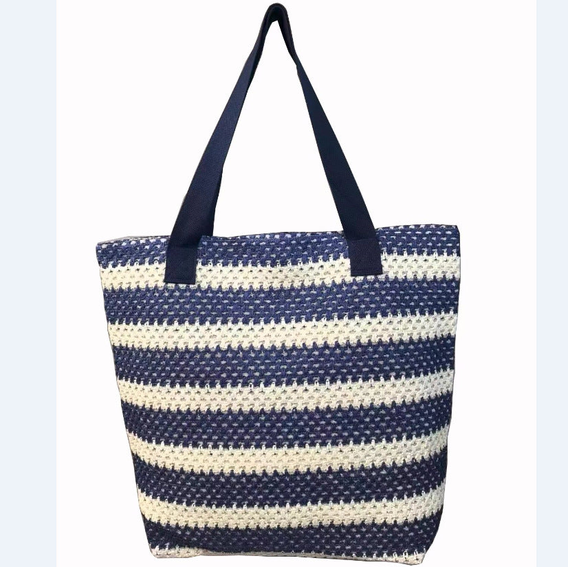 Large Braided Shopping Bag LoungeYard — product view 2