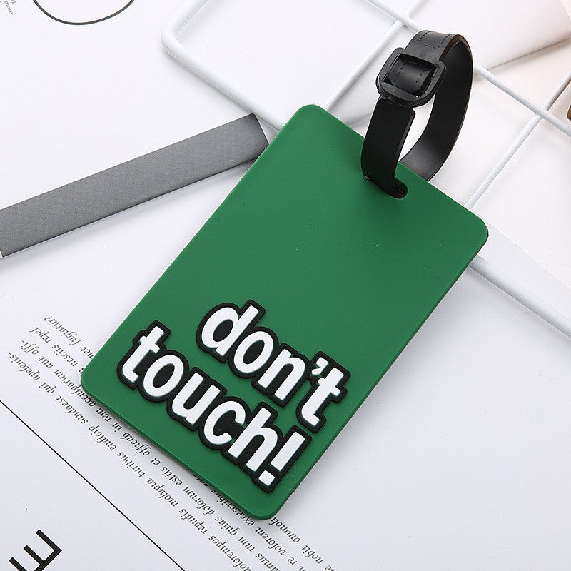 Unisex Luggage Tag with Expression Design LoungeYard — product view 4