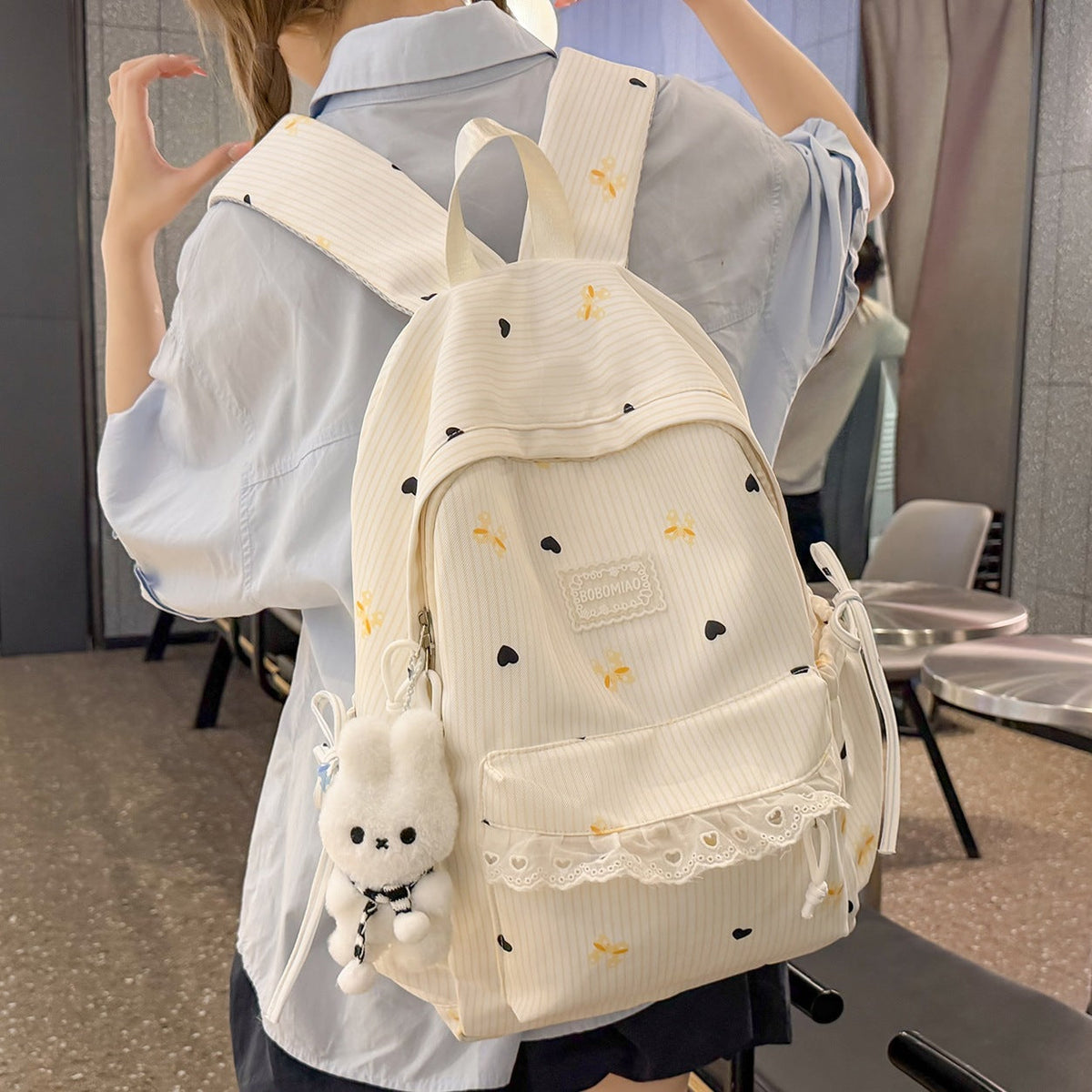 Cute Decorative Backpack LoungeYard — product view 3