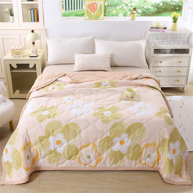Women breathable and luxurious bedspread LoungeYard — product view 7