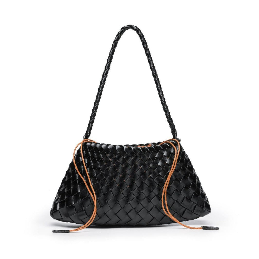 Textured Woven Shoulder Bag LoungeYard — product view 4
