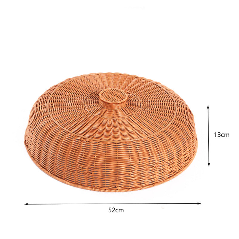 Woven Decorative Serving Lid LoungeYard — product view 7