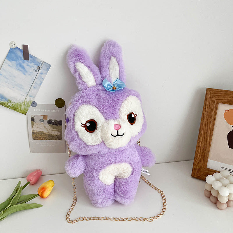 Cute Plush Animal Crossbody Bag — product view 4