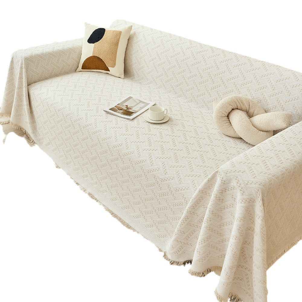 Stylish Woven Sofa Throw Blanket — product view 5