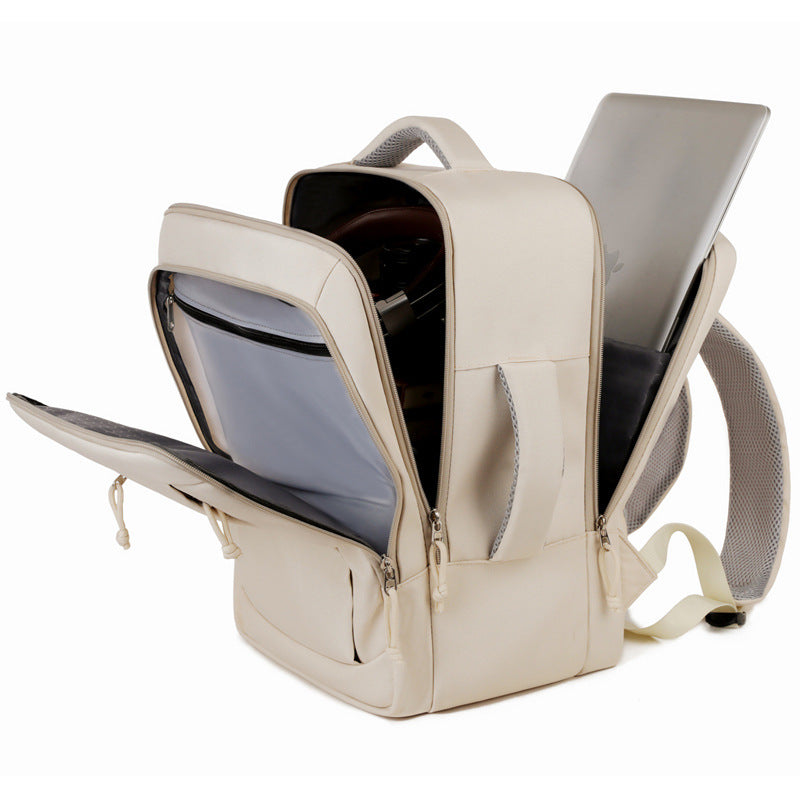 Elegant Laptop Backpack with Versatile Organizational Compartments LoungeYard — product view 3
