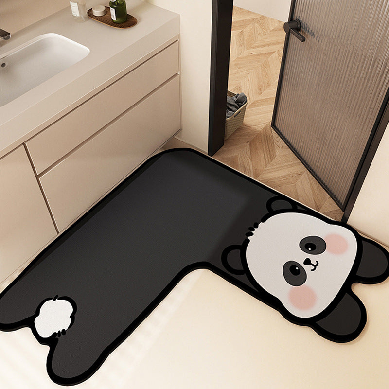 Fun-Filled Cartoon-Themed Bath Mat LoungeYard — product view 4