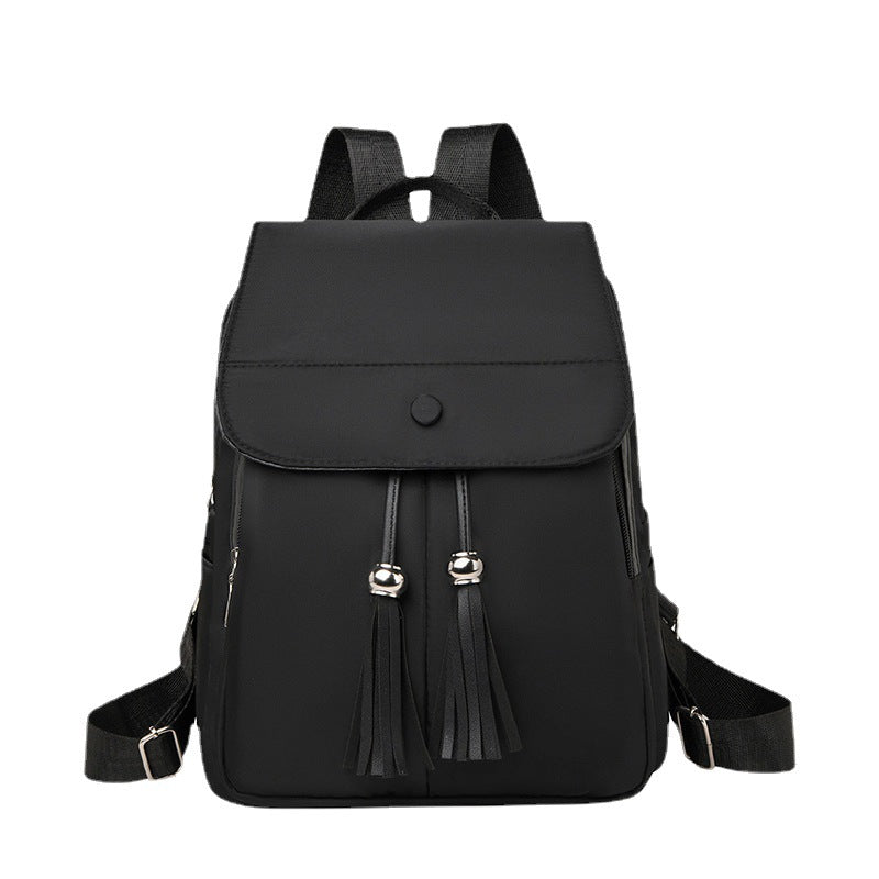 Stylish Backpack with Tassels LoungeYard — product view 3
