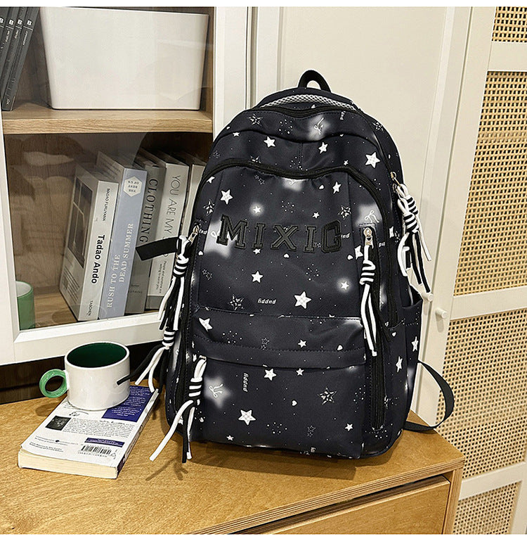 Trendy Illustrated Graphic Backpack LoungeYard — product view 6
