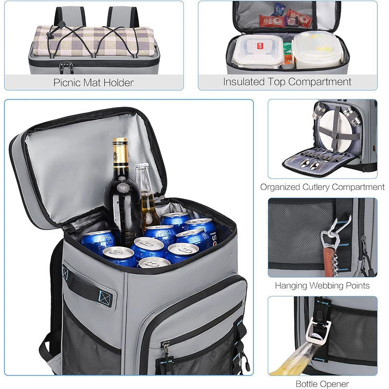 Insulated Multi-Purpose Backpack Cooler LoungeYard — product view 3