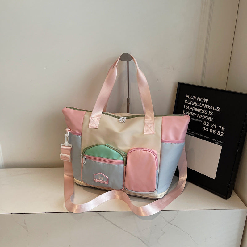 Multifunctional Shoulder Bag With Versatile Storage Compartment LoungeYard — product view 3
