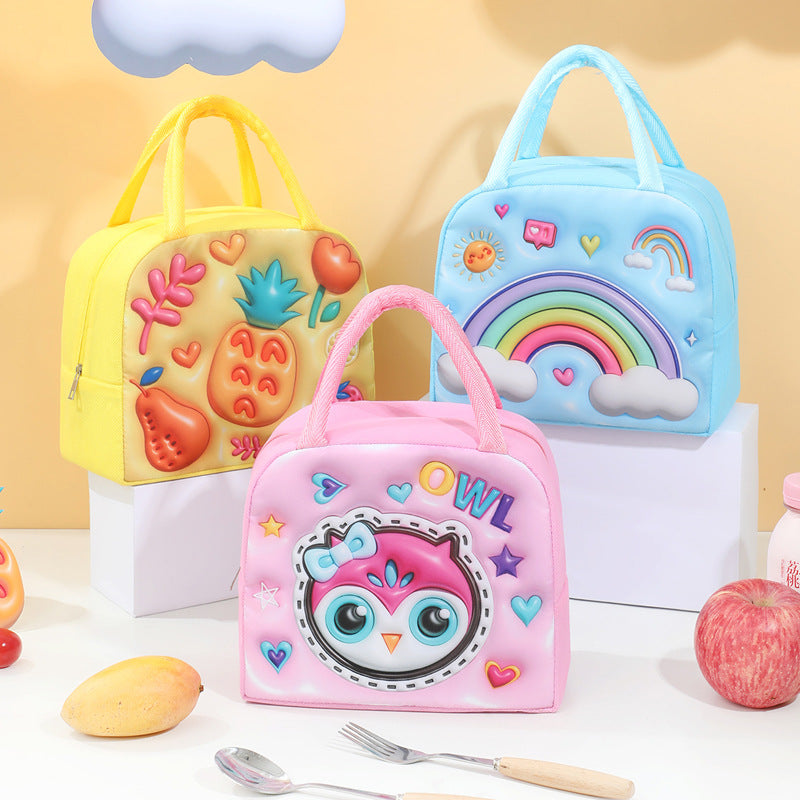 Fun Fruit-Themed Insulated Lunch Bag — product view 1
