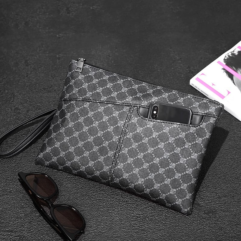Elegant Leather Clutch LoungeYard — product view 6