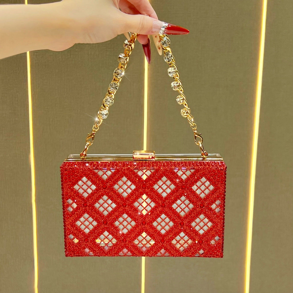 Elegant Chain-Handled Evening Clutch — product view 6