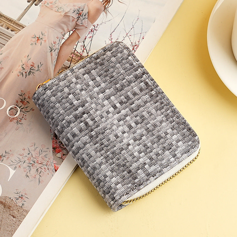 ven Texture Zip-Around Wallet — product view 6