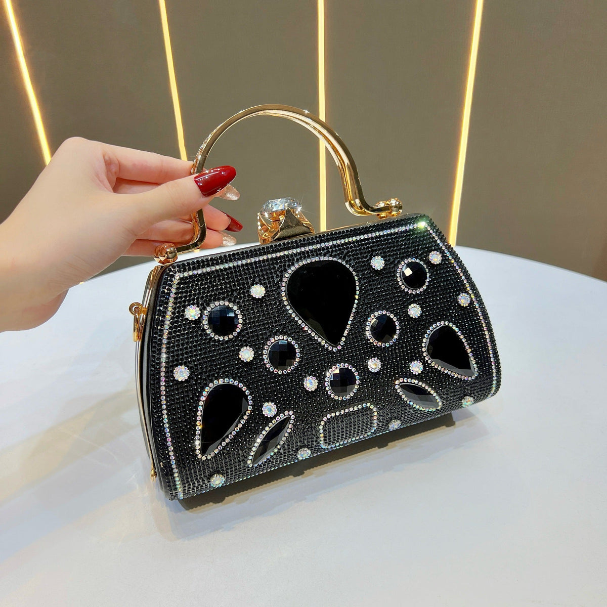 Luxury Bejeweled Evening Handbag — product view 1