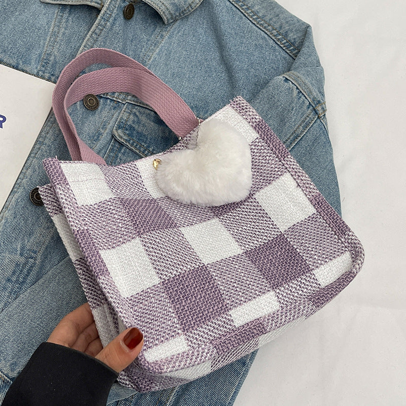 Plaid Tote — product view 2