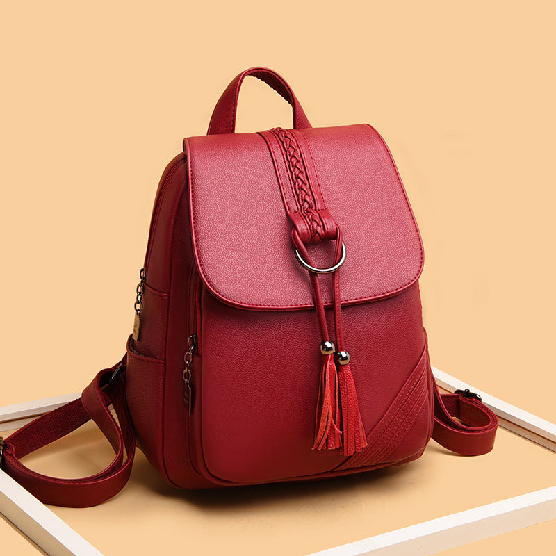 Chic Vintage-Inspired Backpack LoungeYard — product view 2
