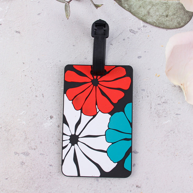 Geometric Pattern Luggage Tag LoungeYard — product view 7