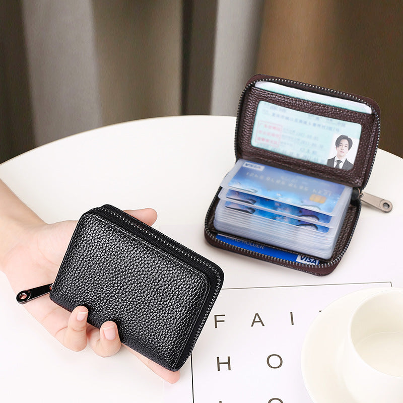 Compact Zippered Card Holder LoungeYard — product view 7