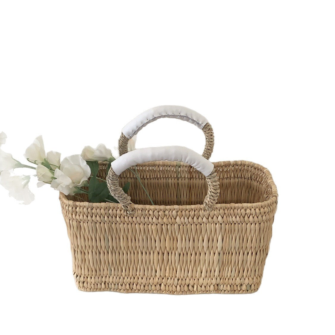 Playful Handwoven Shopping Bag LoungeYard — product view 5
