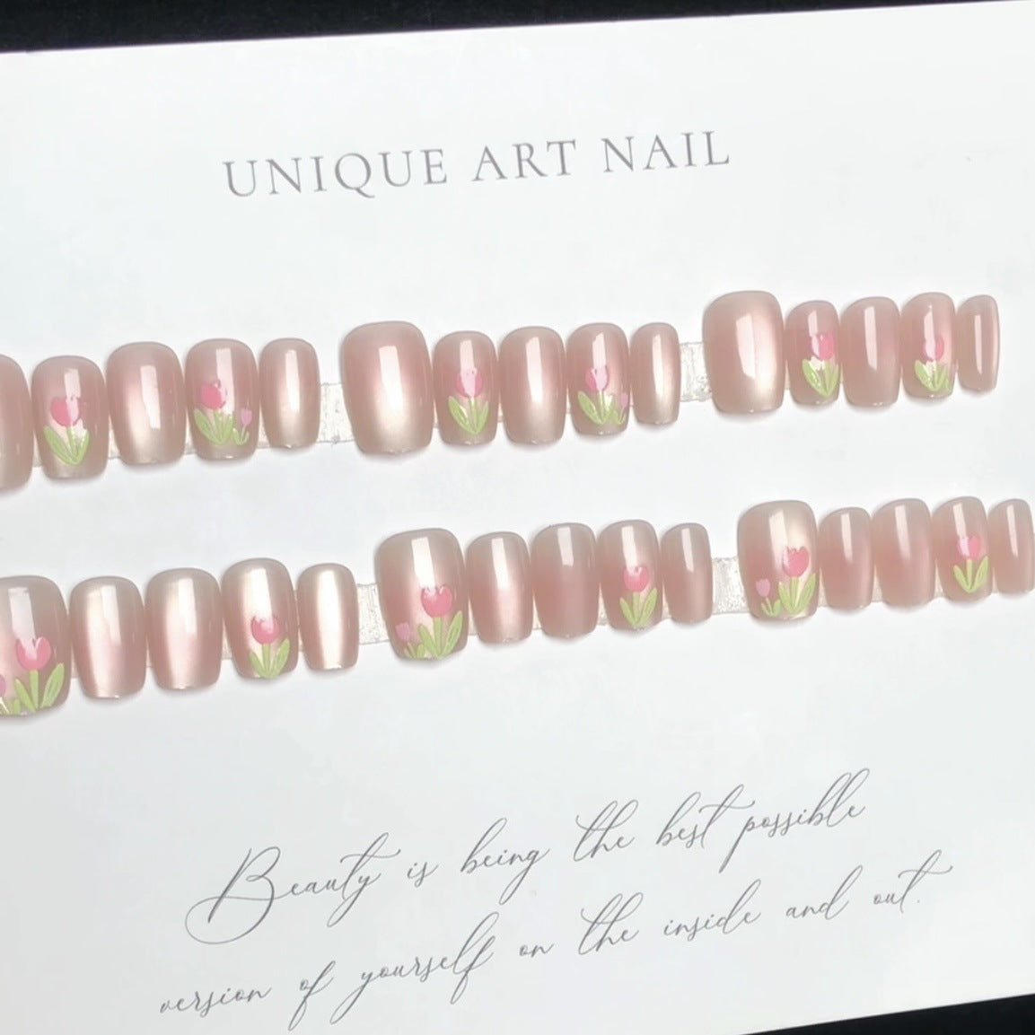 Botanical Floral Press-On Nail Set — product view 2