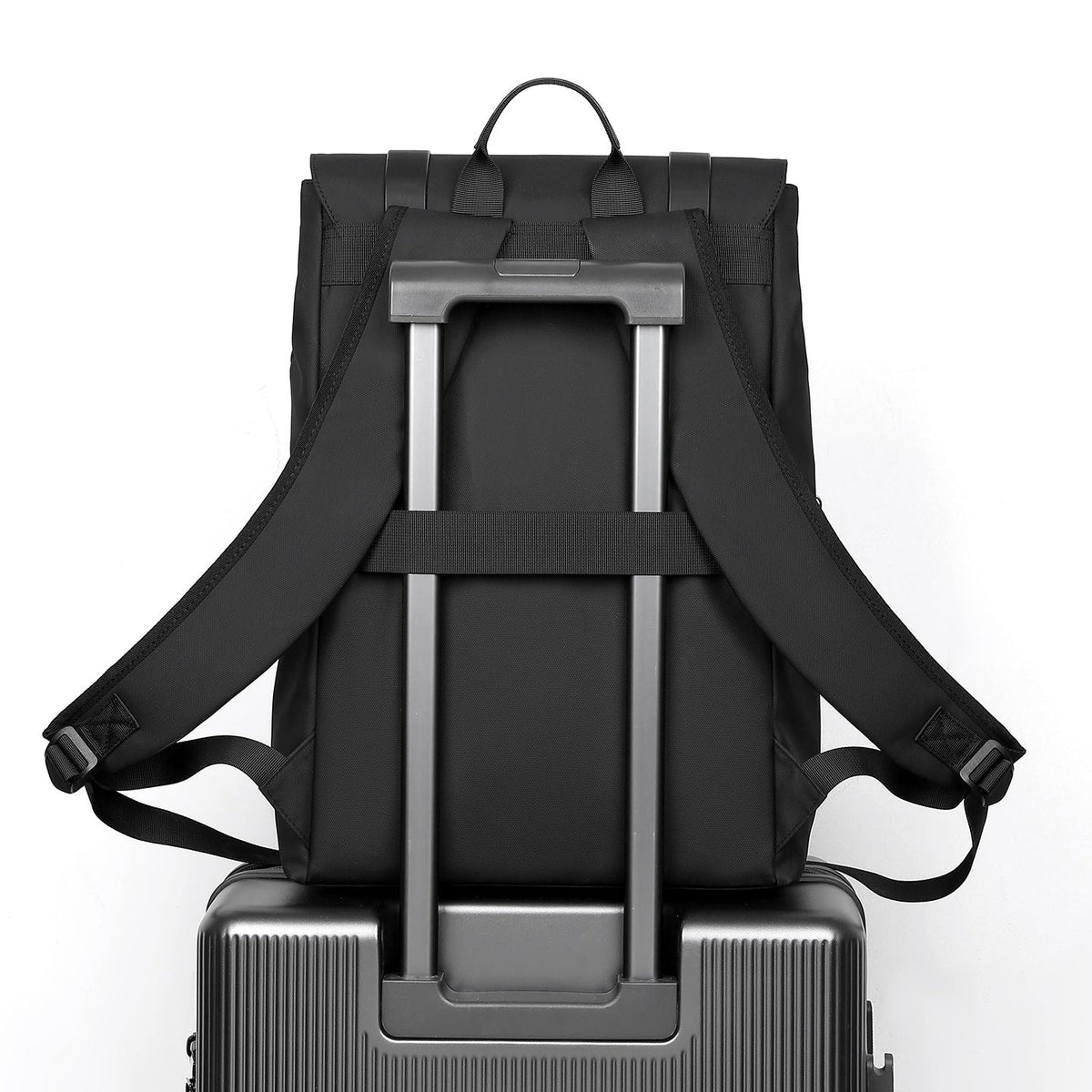 Modern Multifunctional Messenger Backpack LoungeYard — product view 4