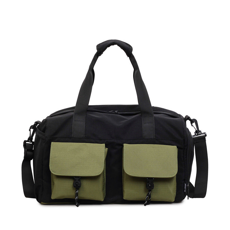 Sporty travel bag with outdoor pockets LoungeYard — product view 3
