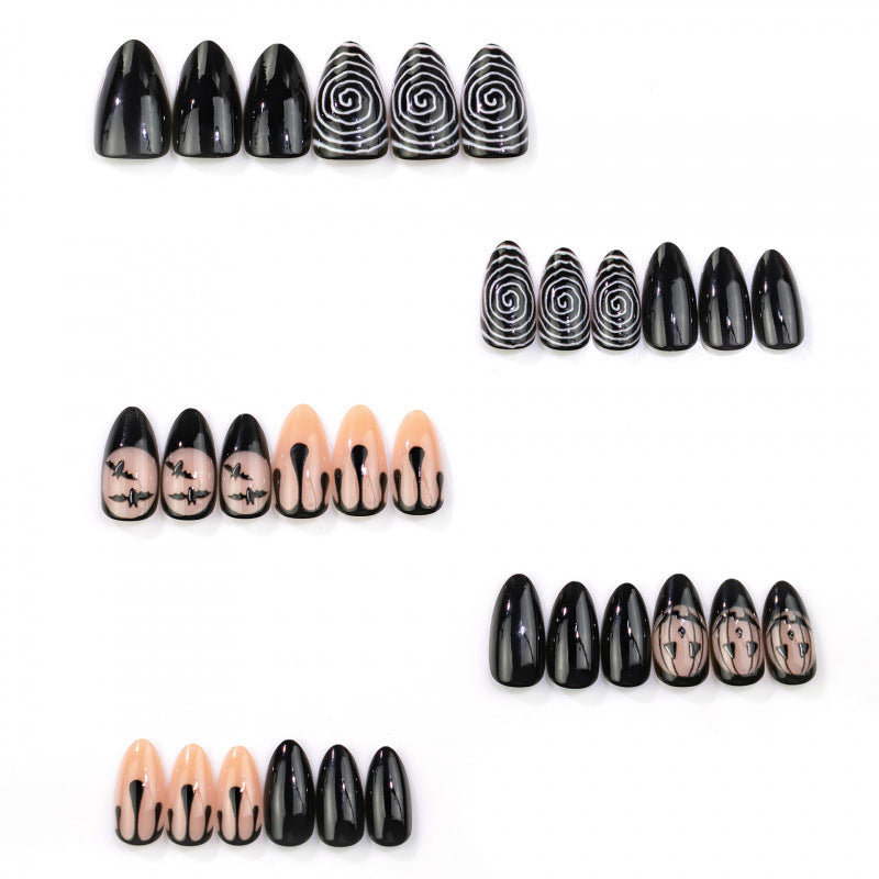 Halloween-Themed Glamour Press-On Nail Set — product view 3