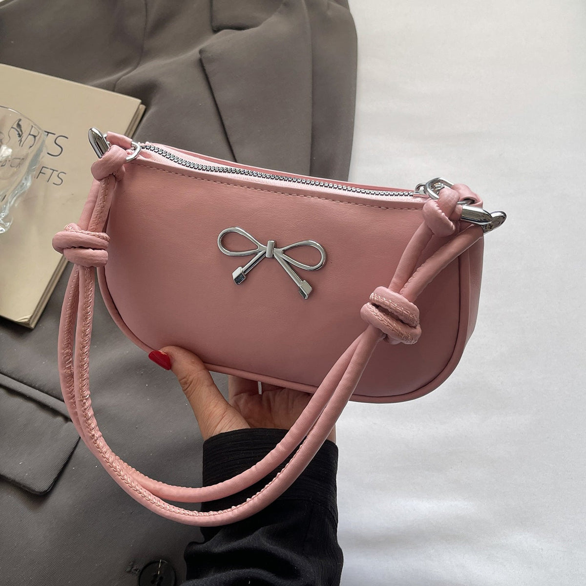 Elegant Textured Handbag — product view 7