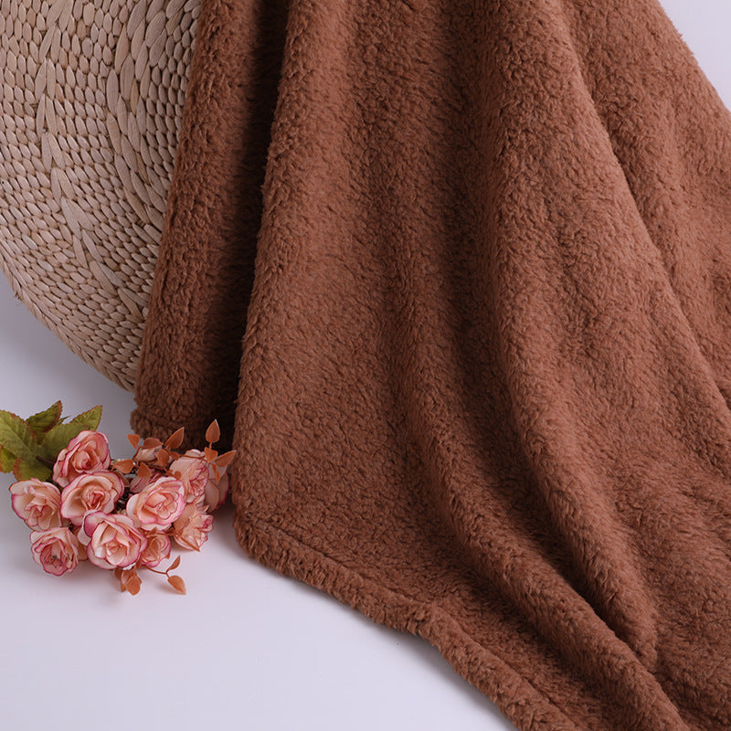 Plush Sherpa Throw Blanket With Ultra-Soft Microfleece And Breathable Backing — product view 4